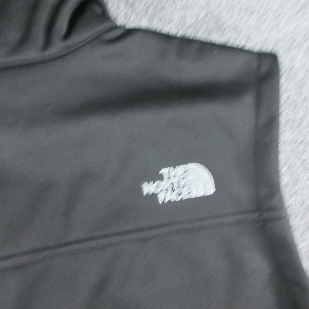 The North Face Vest Mens XL Black Windwall Softshell Full Zip Outdoors Hiking